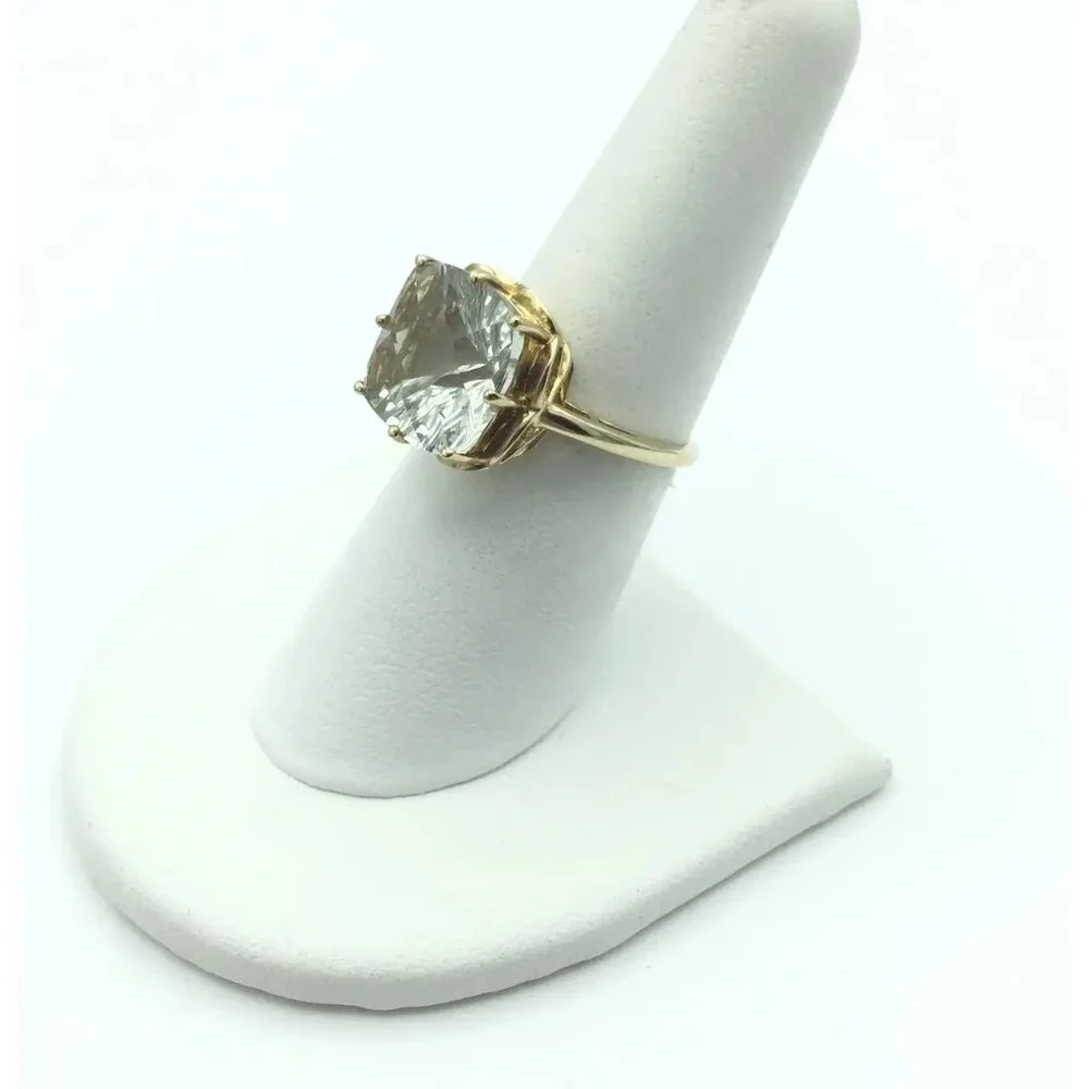 10K Morganite Ring - Picture 2 of 7